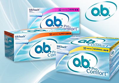 o.b. ProComfort higiēniskie tamponi 32gb