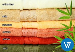 Bambusa šķiedras dvielis