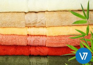 Mīksti bambusa šķiedras dvieļi - D1