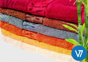 Mīksti bambusa šķiedras dvieļi