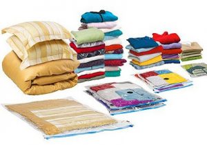 Vakuuma maiss tekstila uzglabāšanai