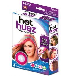 "Hot Huez" 4 krāsu krītiņi matu tonēšanai