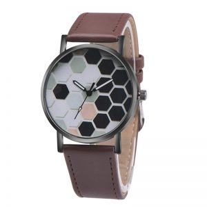 Rokas pulkstenis ar mākslīgās ādas siksniņu