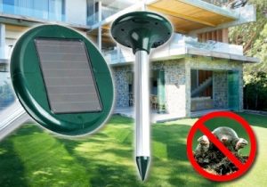 elektriskā ierīce efektīvai grauzēju un kurmju atbaidīšanai