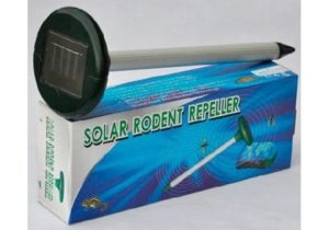 elektriskā ierīce efektīvai grauzēju un kurmju atbaidīšanai