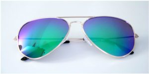 "Aviator" stila polarizētās saulesbrilles