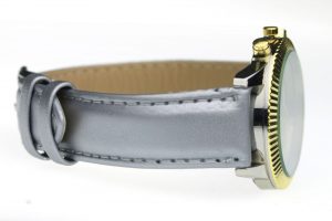 Rokas pulkstenis GENEVA ar mākslīgās ādas siksniņu