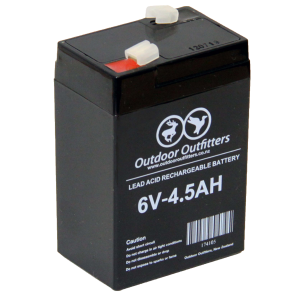 Akumulators 6V - 4.5AH - atkārtoti lādējams