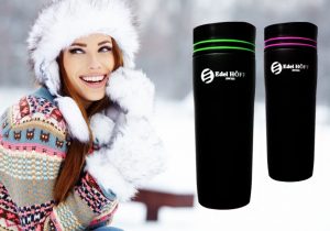 EDEL HOFF nerūsējošā tērauda termokrūzes dažādās krāsās - 380 ml