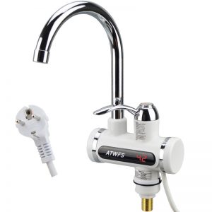 Elektriskais CAURPLŪDES ŪDENS SILDĪTĀJS krāns