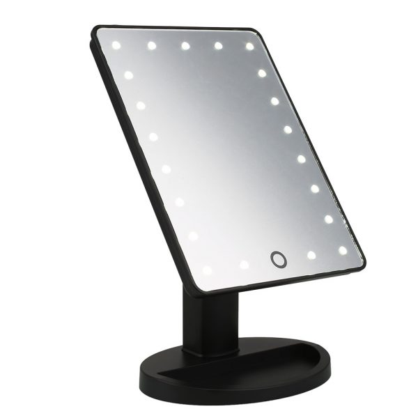 Spogulis ar LED apgaismojumu - 21.5cm x 17cm