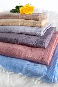 Mīksti bambusa šķiedras dvieļi - D3