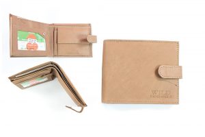 Vīriešu ādas naudas maks - WILD 3212 TAN