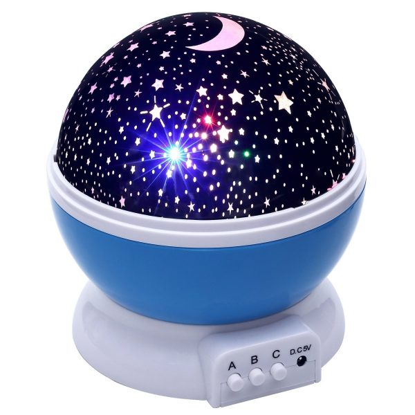 StarMaster - ROTĒJOŠS zvaigžņu projektors ar LED diodēm