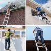 Teleskopiskas, saliekamas alumīnija kāpnes - trepes 3.20 m - Image 4