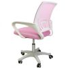 Biroja krēsls rakstāmgaldam KO03 rozā krāsā