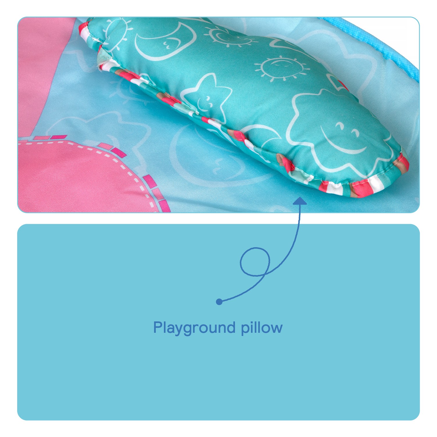 Interaktīvais aktivitātes paklājiņš mazuļiem - Image 3