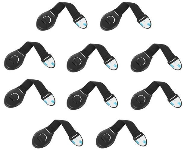 Bērnu drošības slēdzene skapjiem, atvilktnēm 10 gab.